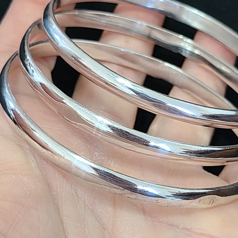 silver bracelets
